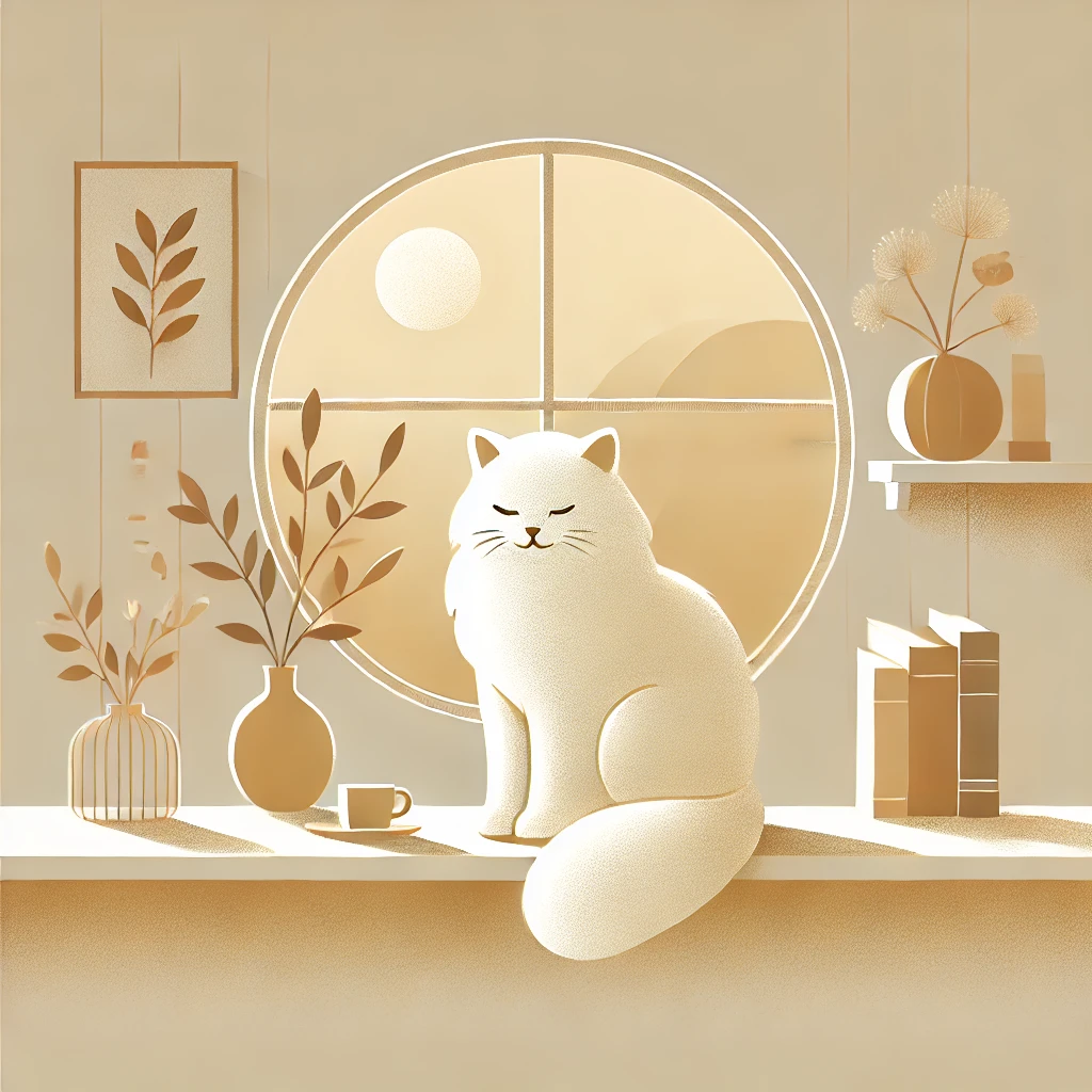 La felicidad es como un gato: viene cuando quiere